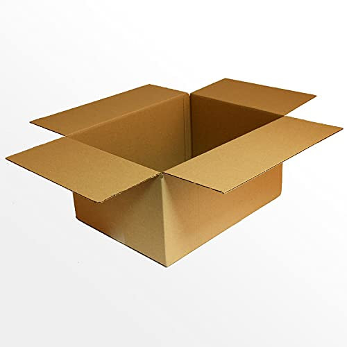 100 Stück Faltkartons einwellig - 400 x 300 x 200 mm | Hansepack24