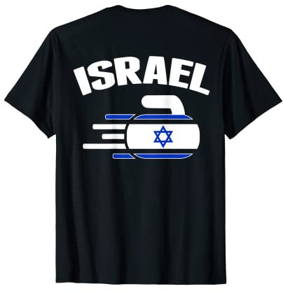 Israel Curling Team Fans Trikot israelischer Lockenwickler Wintersport T-Shirt