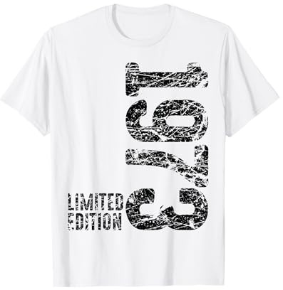 53ème anniversaire homme femme 53 ans 1973 deco cadeau drôle T-Shirt