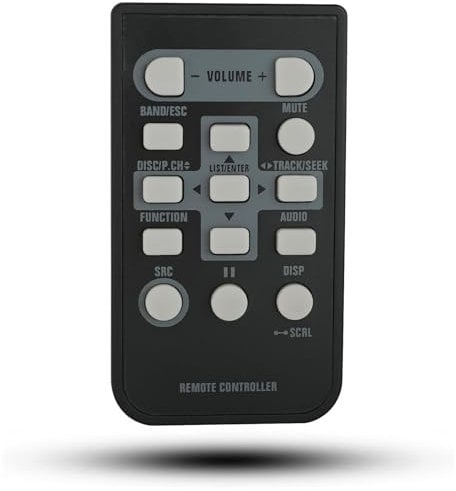 Replacement Remote Control QXE1047 Compatible for Pioneer CD Receiver Car Stereo DEH-X3500UI DEH-X35UI DEH-X3600S DEH-23UB DEH-3300UB DEH-33HD DEH-4300UB DEH-5300UB DEH-6300UB