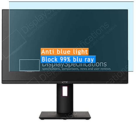 Vaxson 2 Stück Anti Blaulicht Schutzfolie kompatibel mit KTC H27T22 27 Monitor Display Bluelight folie folien Displayschutzfolie ( nicht Panzer Schutz Glas folie SchutzGlas nicht PanzerGlas )
