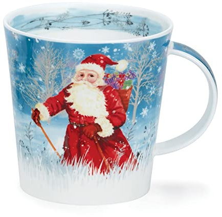 Dunoon Cairngorm 0.48L Christmas Mug Santa's Journey