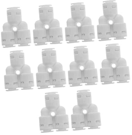 Mobestech 10stücke Wasserfilter Anschlussstücke Schnelle Verbindung Für Wasserfilter Bruchfester Einfach Zu Montieren Und Demontieren
