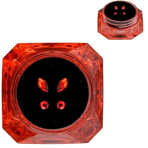 DAWRIS Zahn Edelstein Kit, Zahnkristall Zahnstein Zahnverzierungen Zahn Kristall Ornamente Zähne Schmuck Dekoration Nagel Dekoration Tooth gem reflektierende Zahnschmuck