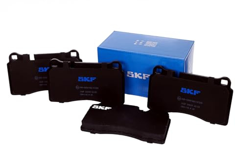 SKF Scheibenbremse Bremsbelag VKBP 80609-4er Set - Position Vorderachse Höhe 77mm Länge 154mm Breite 83mm Dicke 17mm - OE Qualität