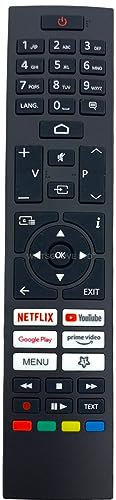 RC45157 Telecomando TV compatibile con JVC RM-C3602 23799044 Toshiba CT-8564 23799041 Vestel 30109080 Finlux Hitachi Medion Techwood Telefunken Smart LED