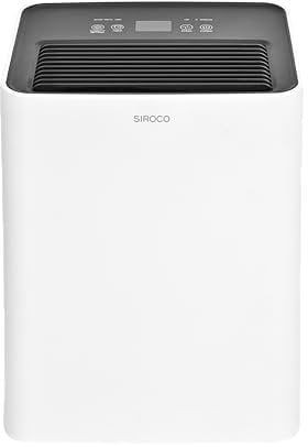 facula - Deshumidificador Siroco 12 l/día | Control Inteligente | Depósito extraíble 3,2l | Secado de Ropa | Temp 1-24h
