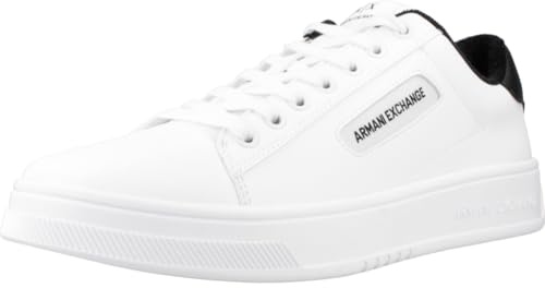 Armani Exchange Men's Seattle, Sneaker, op.White+Black, 40