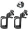 Neyared 2PCS Bike Cup Holder, Water 360 Degree Rotating Beverage Bottle Holder