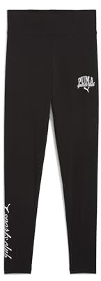 PUMA Mädchen PUMA CLASS High Waist Leggings G jogginghose damen, PUMA Black,