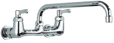 Waschtischarmatur Waschtischarmatur, an der Wand montierte Badarmaturen mit zwei Griffen, schwenkbarer Auslauf, Messingkran, Mischbatterie für heißes und kaltes Wasser