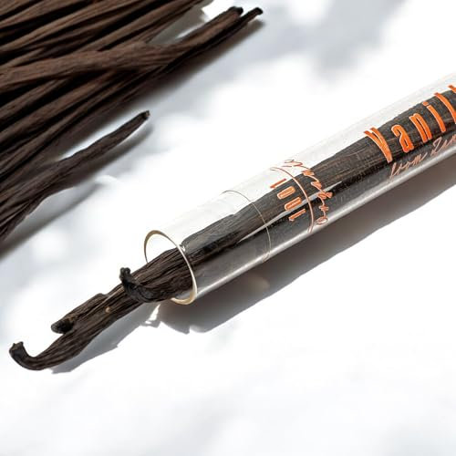 1001 Organic Vanilleschoten 3 Stück - frische Vanille aus Sansibar - naturbelassen & handgeerntet - echte Vanille-Schoten - Vanilla - Pods Beans - Gewürz zum kochen & backen