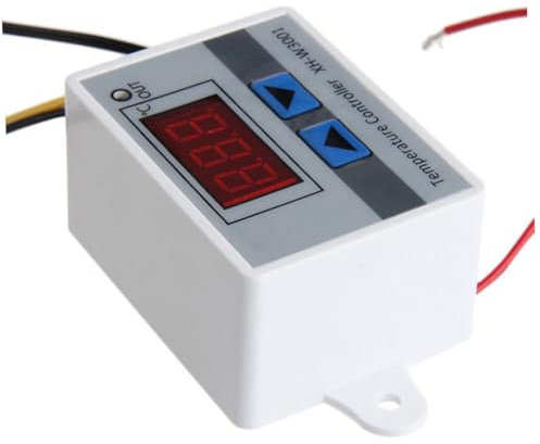 jojofuny Termostato De Piso Termostato Digital Para El Hogar Termostato De 12 Voltios Módulo Termostato Digital Controlador De Temperatura Digital Termostato Digital Programable