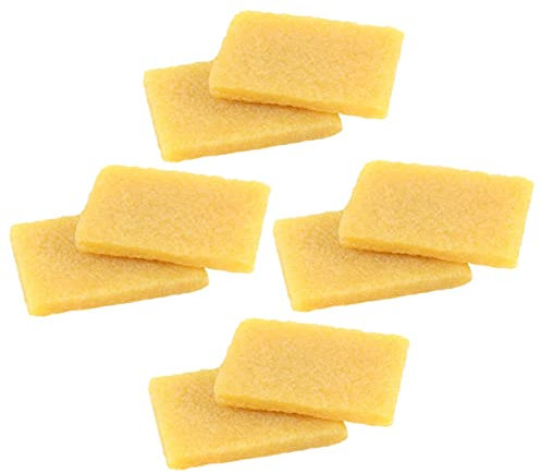 IWOWHERO 8St Reinigungsgel kleiner Radiergummi Block-Wisch-Radierer kleber läufer radiergummi multipurpose cleaner maskierflüssigkeit werkzeug Kompakter Radiergummi aquarellreiniger Yellow