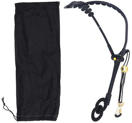 Doppia Tracolla per Sassofono, Tracolla Regolabile per Sax Tenore Alto per Spettacoli Teatrali, concerti, prove e performance