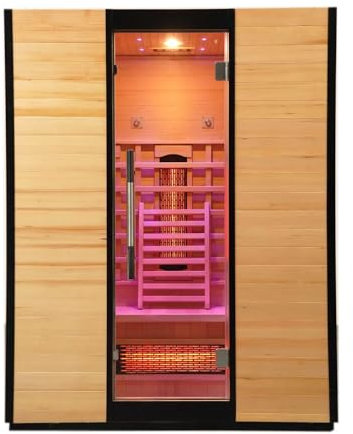 Vidalux 3 Person Sauna Full Spectrum Platinum Range UK's Best