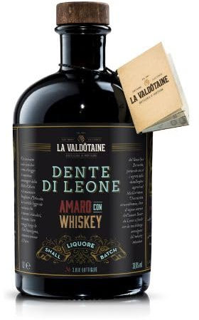 Amaro alle Erbe Alpine con Whiskey Dente di Leone La Valdôtaine 1 Lt -