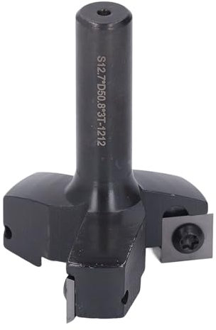 YWBL-WH 3 Flöte Router Planer Bit Robustes Odokla -Router - Bit für die Leveling Tafel, Ideal für Nadelholz und Hartholz, 1/2in Shank