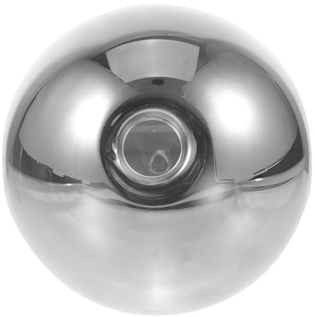 Rauchgrau Glaskugel Lampenschirm, G9 aus Glas, für Schlafzimmer | Lampenschirm Glas, Einfache Montage, Sanftes Licht, Leichte Bauweise, für Arbeitszimmer und Leuchten