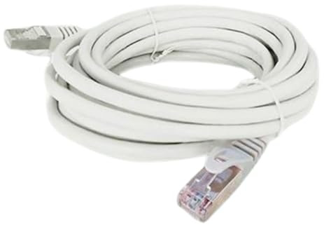 A2ZWORLD 1 Pezzo Cavo Ethernet Cat 6 20 Metri, FTP RJ45 Patch Cord Schermato LAN, Cavo Rete per Modem Router PC Switch Smart TV Console
