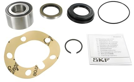 SKF Radlagersatz mit Wellendichtring VKBA 3964 Position Hinterachse Außendurchmesser 80 mm Höhe 103 mm Länge 151 mm Breite 154 mm - OE Qualität