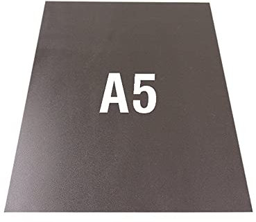 Magflex A5 Flexibler 3M - Selbstklebermagnetblatt zum Erstellen von Magnetbildern, Kunstwerken, Schildern Oder Displays