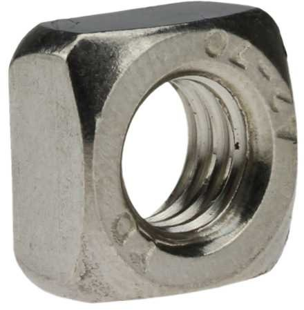 Reidl Vierkantmuttern M 12 DIN 557 A2 blank 50 Stück