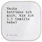 Mr. & Mrs. Panda Untersetzer Heute betrinke ich Mich,... - Geschenk, Trinken, Geburtstag, Spruch Sprüche Weisheiten Zitate Lustig Weisheit Worte,