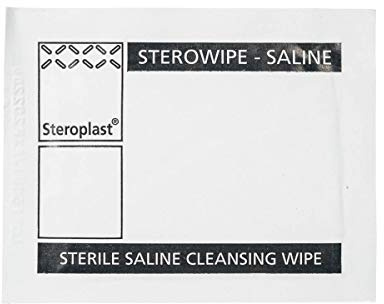 Sterowipe Sterile Saline Cleansing Wipes | Box of 100