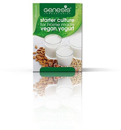 Culture de départ végétalienne pour le yaourt maison végétalien 10 sachets pour 10l de produit