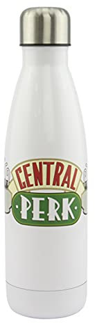Paladone Friends - Botella de agua de metal grande, diseño de Friends Central Perk