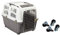 PETGARD Haustierbox SKUDO 4 inklusive Rollen - Transport-Box für Tiere - Reise-Box für Tiere - praktischer Haustier-Transporter - Hunde-Box 66 x 45 x 50 cm