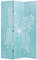Tidyard Raumteiler Klappbar Trennwand Freistehend Paravent Umkleide Sichtschutz Stellwand Spanische Wand Raumtrenner 3-TLG Paravants & Raumteiler 120 x 170 cm Schmetterling Blau