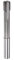 HARFINGTON Reibahle 14,4 mm H7 C1/K30 Hartmetallspitze Präzisions-gerade Rillen runder Schaft Drehmaschine Fräser