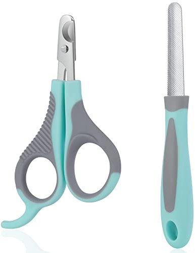 Cortaúñas para gatos, cortaúñas para gatos con lima de uñas, cortaúñas para gatos, cortaúñas para todo tipo de gatos, cachorros, gatitos, perros pequeños, chinchilla, todas las razas pequeñas mascotas