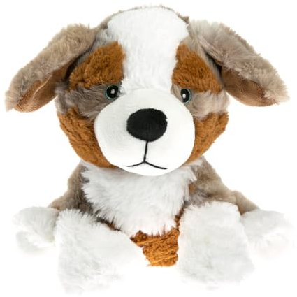 Pelucho - Peluche Bouillotte Chien Berger - Made in France - Lavande et Blé - Chaleur et Bien-être - Douceur - Bouillotte Sèche Micro-onde pour Bébé