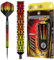 WINMAU Firestorm Flame 24 Gramm Professionelles Wolfram-Dart-Set mit Flights und Schäften (Shafts)