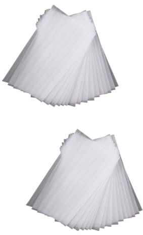 FRCOLOR 100 Blatt Textmarker Aus Perlmuttartiger Baumwolle Balayage-Brett Highlight-kit Papierstreifen Für Haarfarbe Nackenstreifen Salonversorgung Haarfolien Schaum Weiß Haupt Alufolie