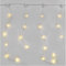 EMOS LED-Eisregen Lichterkette, 54 LEDs Drop Lichterkette, 1,7m lange Weihnachtslichterkette + 5m Zuleitung inkl. Netzteil, 8 Lichtmodi für Partys, Weihnachten, IP44 für Innen und Außen, warmweiß