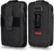 SOGCASE Barcode-Scanner-Holster für Zebra TC70x, TC70, TC72, TC75x, TC75, TC77, M60, MC67, Tragegürtelhalterung - Schwarz