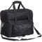 2 Ball Bowling Bag, Tote Bowling Bag with Padded Strap, Double Bowling Ball Tote with Padded Divider and Ball Holder, for 2 Balls, Men, Black (43x22x32cm)