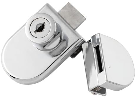 Veemoon Serrure Armoire Verre Serrure De Vitrine Accessoires De Meubles Métalliques