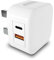 Galaxy A56/A55/A54/A53 5G/A52s 5G/A52/A51 Fast Charger Plug 20W USB C Charger Plug Dual Port USB & Type C PD Super Fast Charging Adapter UK 3 Pin Mains Wall Phone Charge Plug For Samsung Galaxy A55 5G