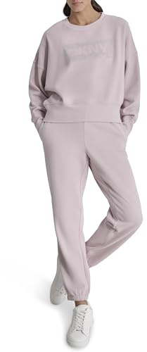 DKNY Damen Rhinestone Crosswalk Pullover Sweater