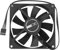 The Lord of the Tools 1PC 4Pin Computer Case Fan Compatible with NOCTUA CHROMAX NF-A9x14 HS-PWM SSO2 Bearing 2500RPM 91.8x91.8x15.6mm PC Cooling Fan Black