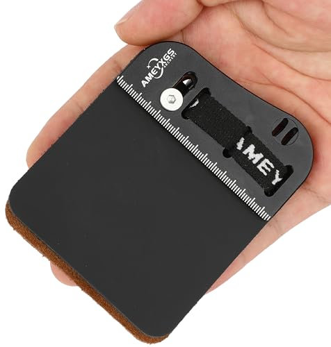 HNZMDY Barebow Fingertab für Bogensport – Rindsleder Oberfläche, synthetischer Velours, Fingerschützer aus Aluminiumplatten, 3 Finger Unterbau Fingertabs für Recurvebögen mit Pfeil Nocke Einstellung