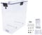 Filament Dryer Box 3D Printer Material Dehydrator 1KG Large Capacity Bearing Rolling Bracket Design Filament Storage Sealing Dryer Box with Thermohygrometer for 3D Printing