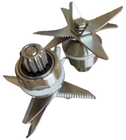 2pcs Stainless Steel 8 Also Blender Knife，Compatible for Silvercrest，sc-1589 VM0109 Grinded Replacement Parts
