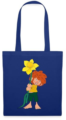 Spreadshirt Pumuckl Design Mit Gelber Blume Stoffbeutel