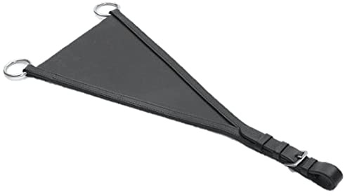 Shires Equestrian - Blenheim Bib Martingale Attachment - Black - Size: Full